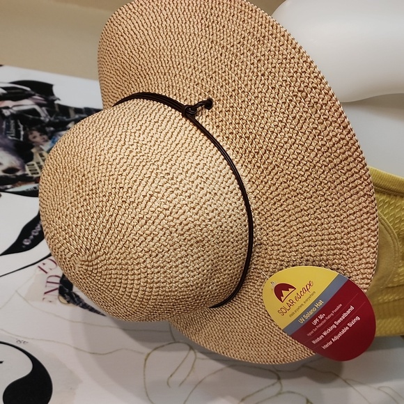 Solar Escape Ladies' Sun Hat UPF 50+ sun protection 3.5" wide brim W 14.… - Picture 13 of 13